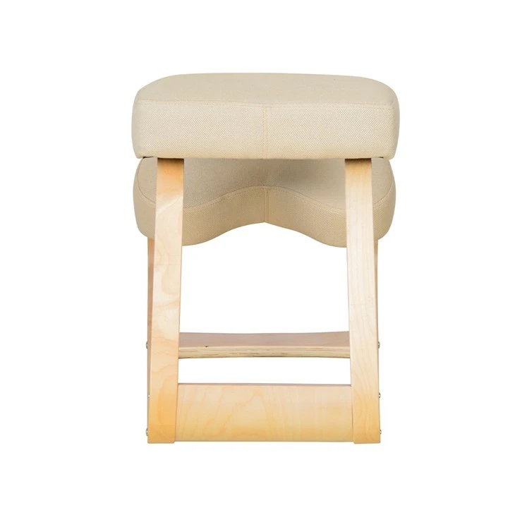 Creamy White Kneeling Office Chair
